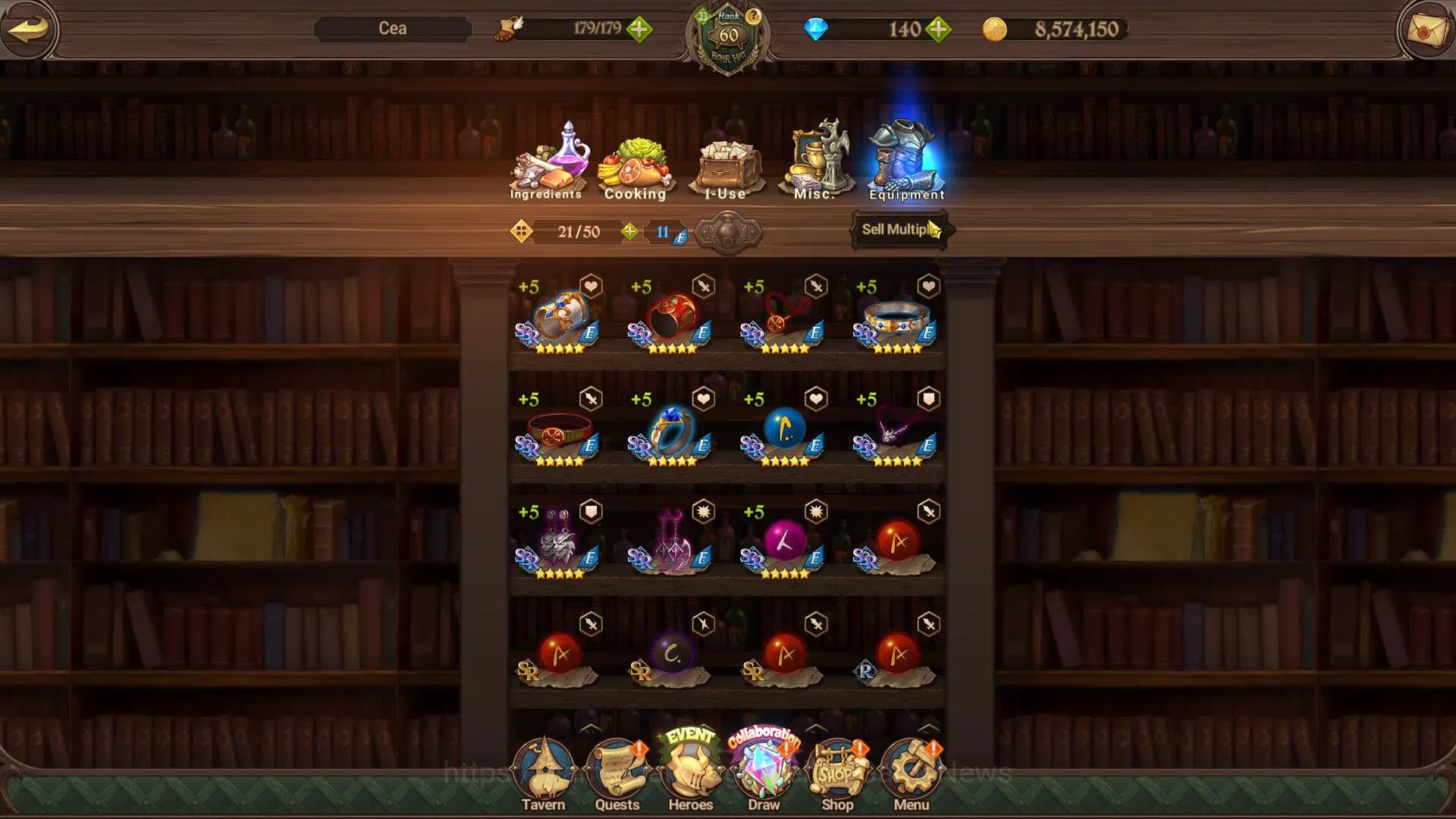 The Seven Deadly Sins: Grand Cross Accounts Global|1,1MCC|Chapter4|2LR+5UR+Collab|Helbram,Suba image 3