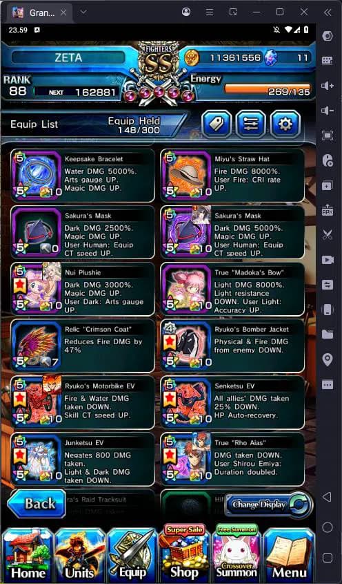 Grand Summoners Accounts Global |Ascend 15 |Summer Miyu, shirou EMiya, Inum image 5