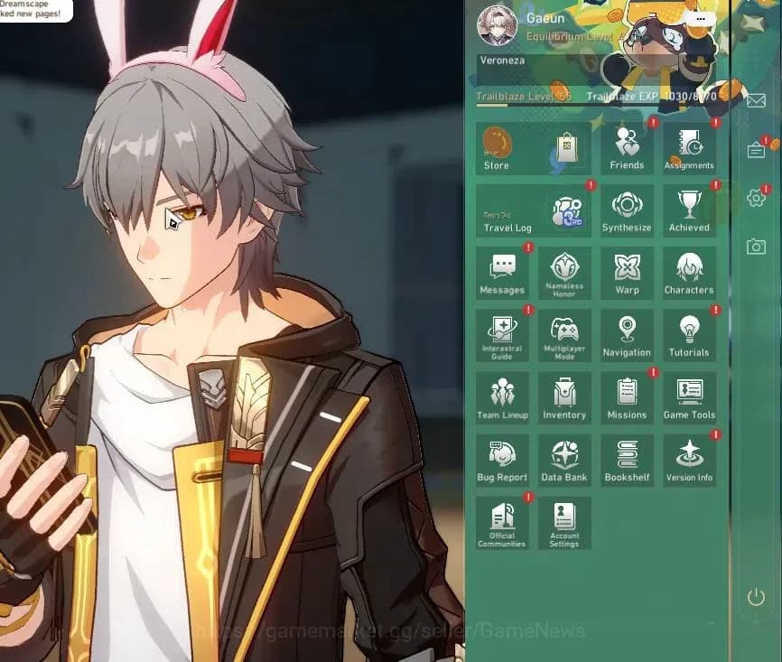 Honkai Star Rail Accounts Asia|TL 55|9 Limited|SW 999 E1+Sign,Sparkle,The Da image 1