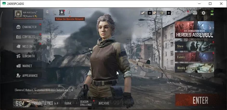 Arena Breakout Accounts MOBILE Lv30|SV 16M|CV 10M|Decree VSS|AEK,Ceremoni image 1