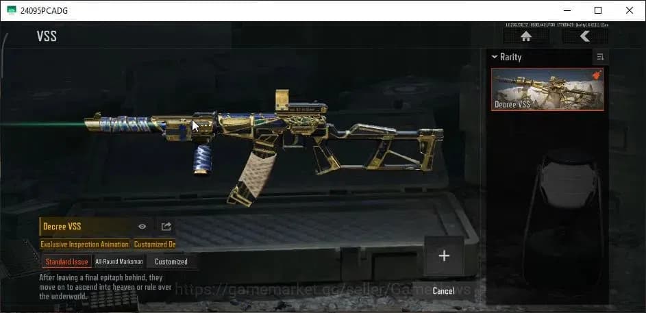 Arena Breakout Accounts MOBILE Lv30|SV 16M|CV 10M|Decree VSS|AEK,Ceremoni image 5