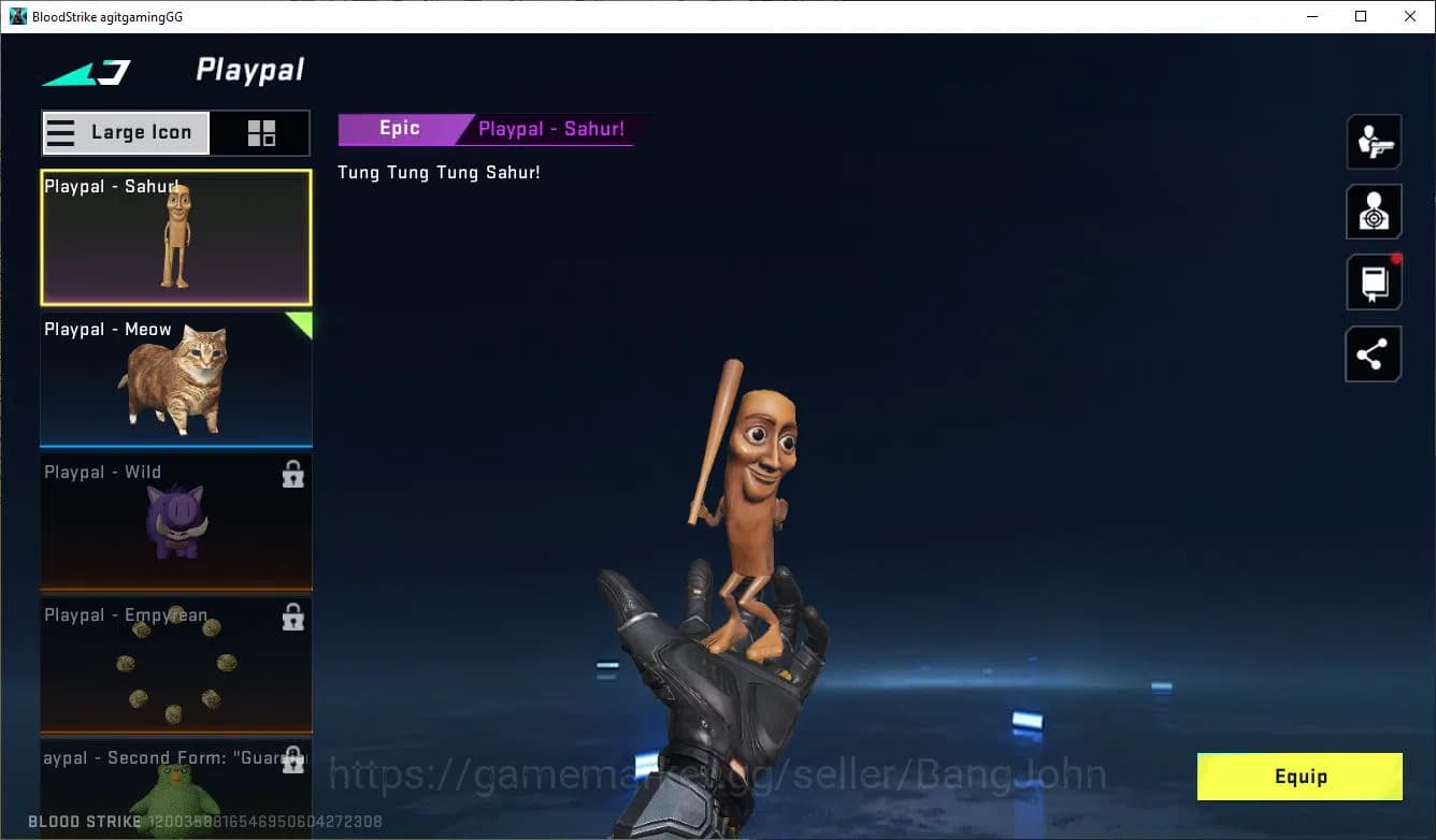 Blood Strike Accounts ASIA||ULTRA=THALON KNIFE,UMP45,AR97,SCAR,INP-9,ORI image 12