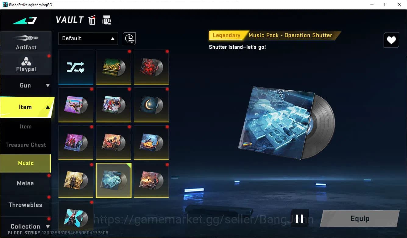 Blood Strike Accounts ASIA||ULTRA=THALON KNIFE,UMP45,AR97,SCAR,INP-9,ORI image 4