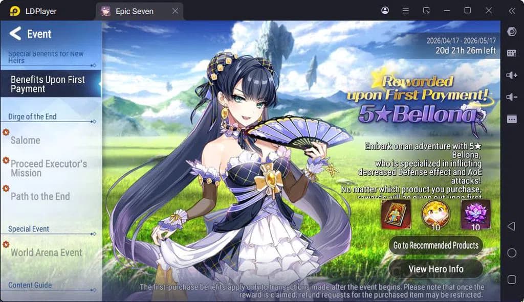 Epic Seven Accounts Global | LOTS | Cermia | Ras | Afternoon Soak Flan image 1