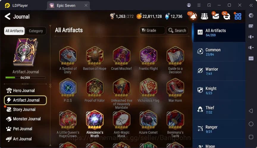 Epic Seven Accounts Global | LOTS | Cermia | Ras | Afternoon Soak Flan image 11