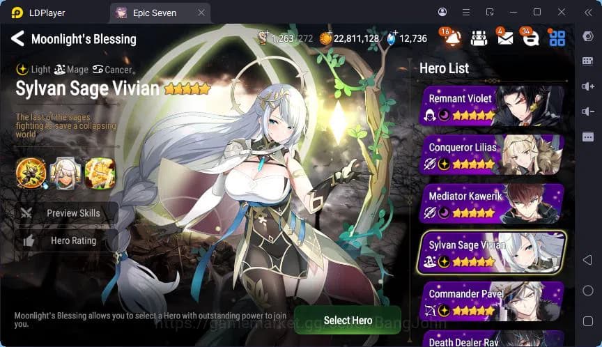 Epic Seven Accounts Global | LOTS | Cermia | Ras | Afternoon Soak Flan image 17