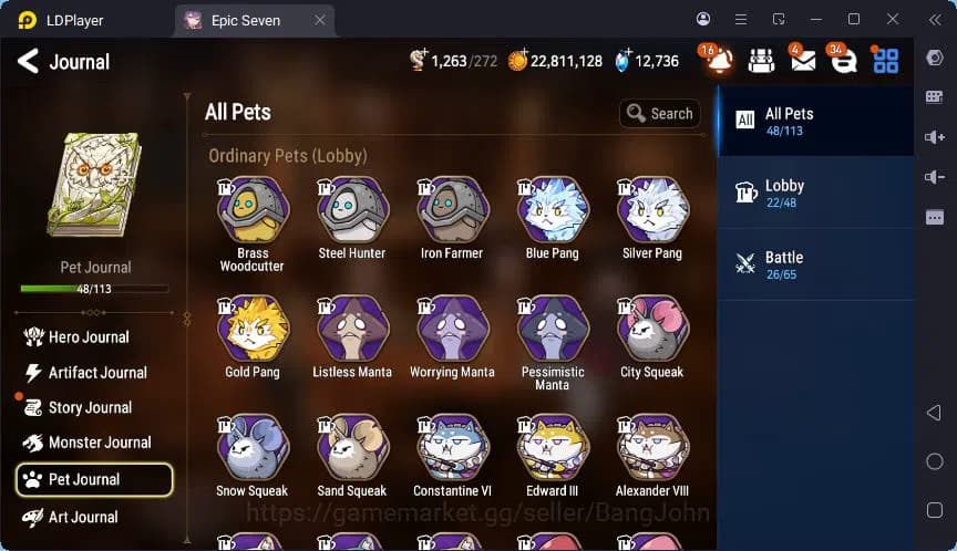 Epic Seven Accounts Global | LOTS | Cermia | Ras | Afternoon Soak Flan image 18