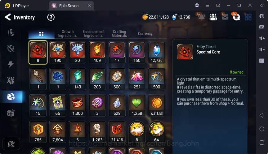 Epic Seven Accounts Global | LOTS | Cermia | Ras | Afternoon Soak Flan image 6