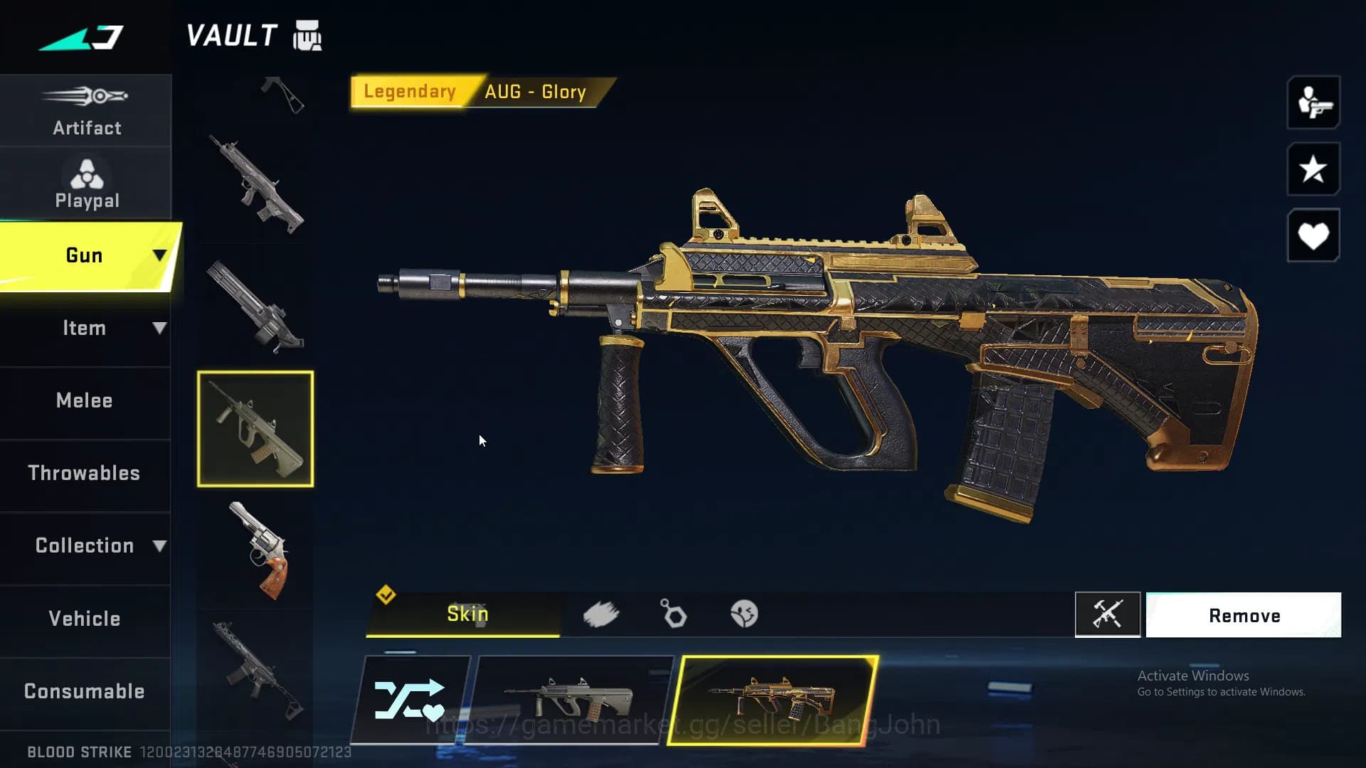 Blood Strike Accounts ASIA |LIMITED=BTFLY KNIFE|ULTRA=ONE HANDED AXE|COL image 14