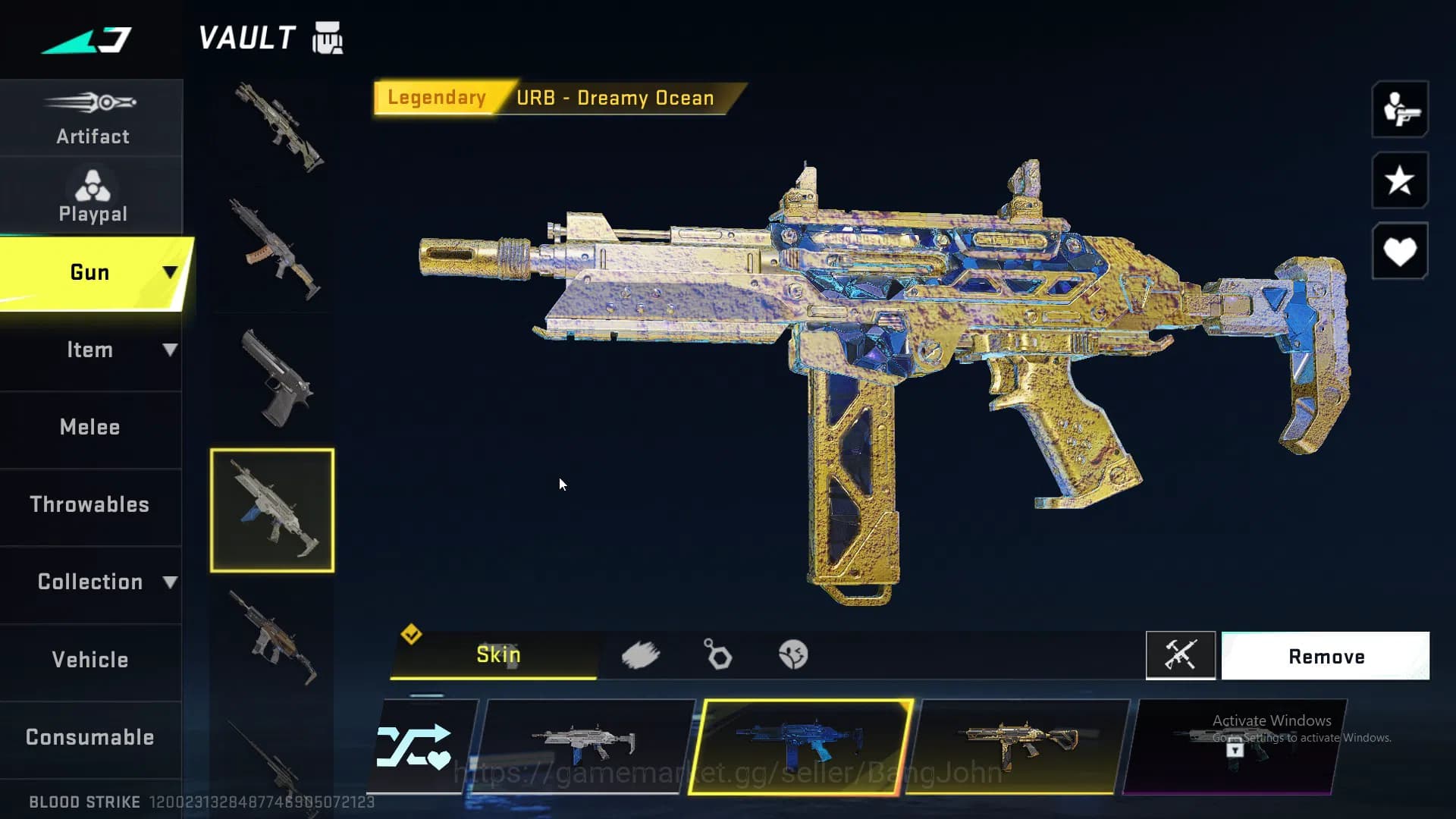 Blood Strike Accounts ASIA |LIMITED=BTFLY KNIFE|ULTRA=ONE HANDED AXE|COL image 8