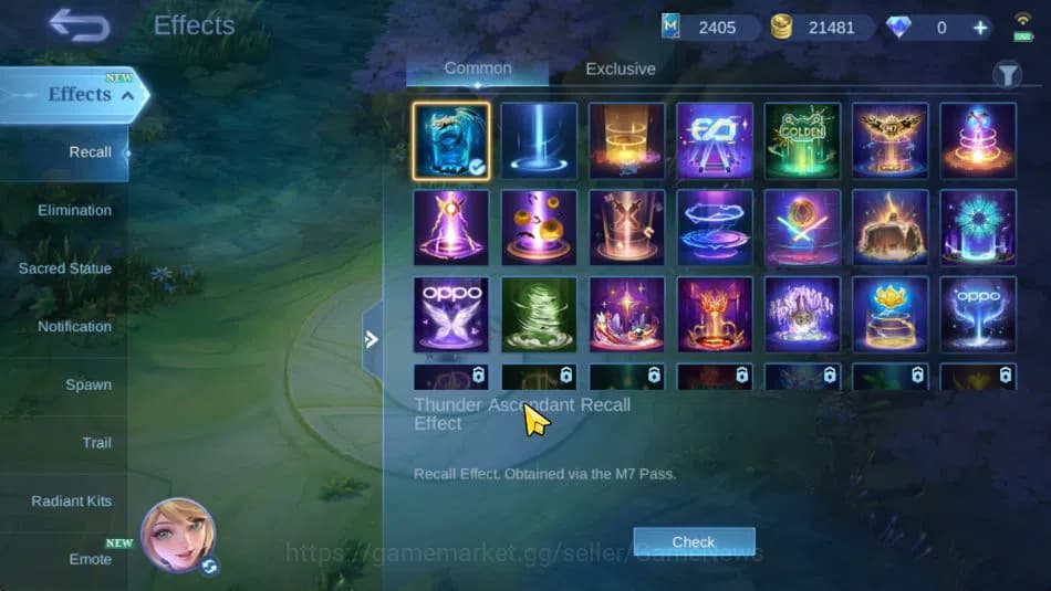 Mobile Legends: Bang Bang Accounts Hero 115|Skin 187|High Immo 111|Prime Granger,LB G image 6