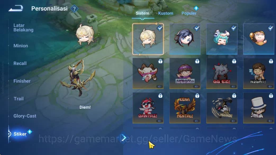 Honor of Kings Accounts Hero 18 Skin 3|Fresh Starter| Consort Yu (Legend) image 7