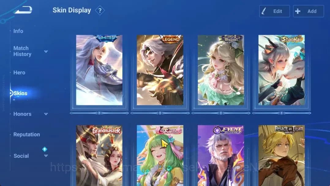 Honor of Kings Accounts Hero111 Skin72|Limited(Li Bai),Legend(Yao),GM(GunM image 3
