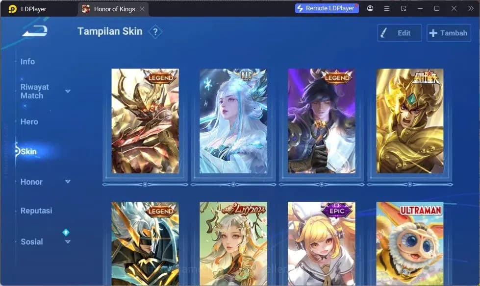 Honor of Kings Accounts GLOBAL |112HR|168SK|Legend Wukong,Sunce,LiXin|KIC image 2