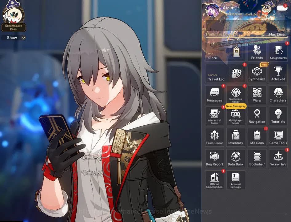 Honkai Star Rail Accounts Asia|TL 70|The Herta Team|13 Limited|[Phainon,Yao image 1