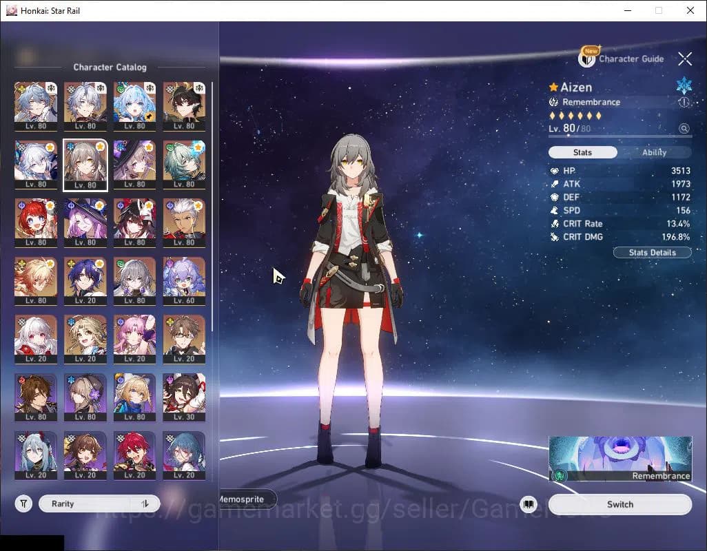 Honkai Star Rail Accounts Asia|TL 70|The Herta Team|13 Limited|[Phainon,Yao image 4