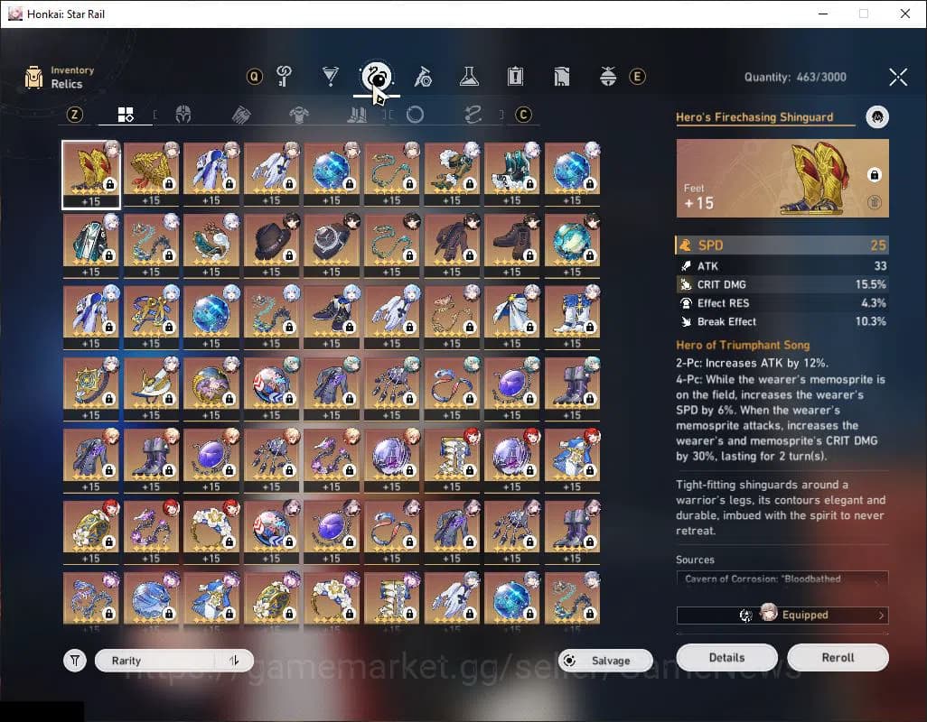 Honkai Star Rail Accounts Asia|TL 70|The Herta Team|13 Limited|[Phainon,Yao image 7