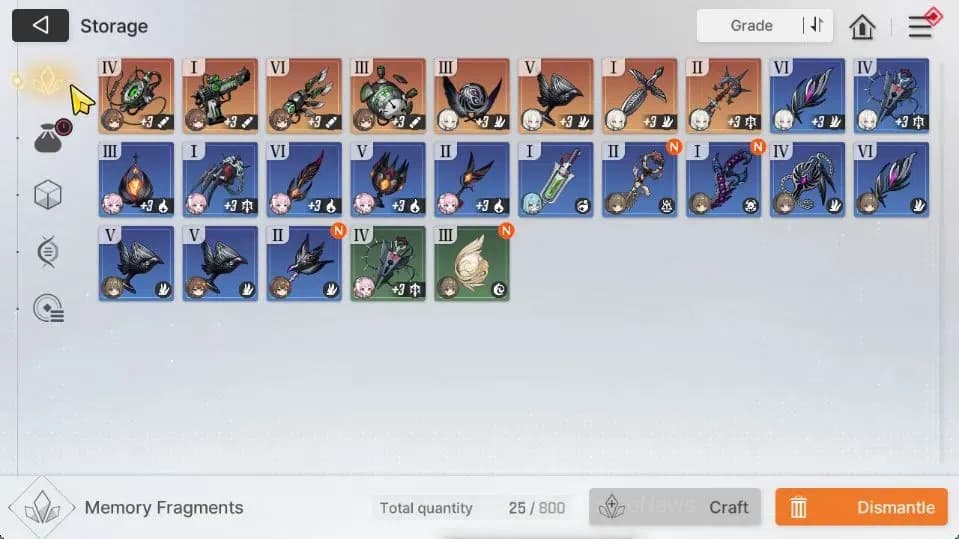Chaos Zero Nightmare Accounts GLOBAL Lv45|9 SSR[(Heidemarie,Narja)+Sign,Diana,Ch image 7