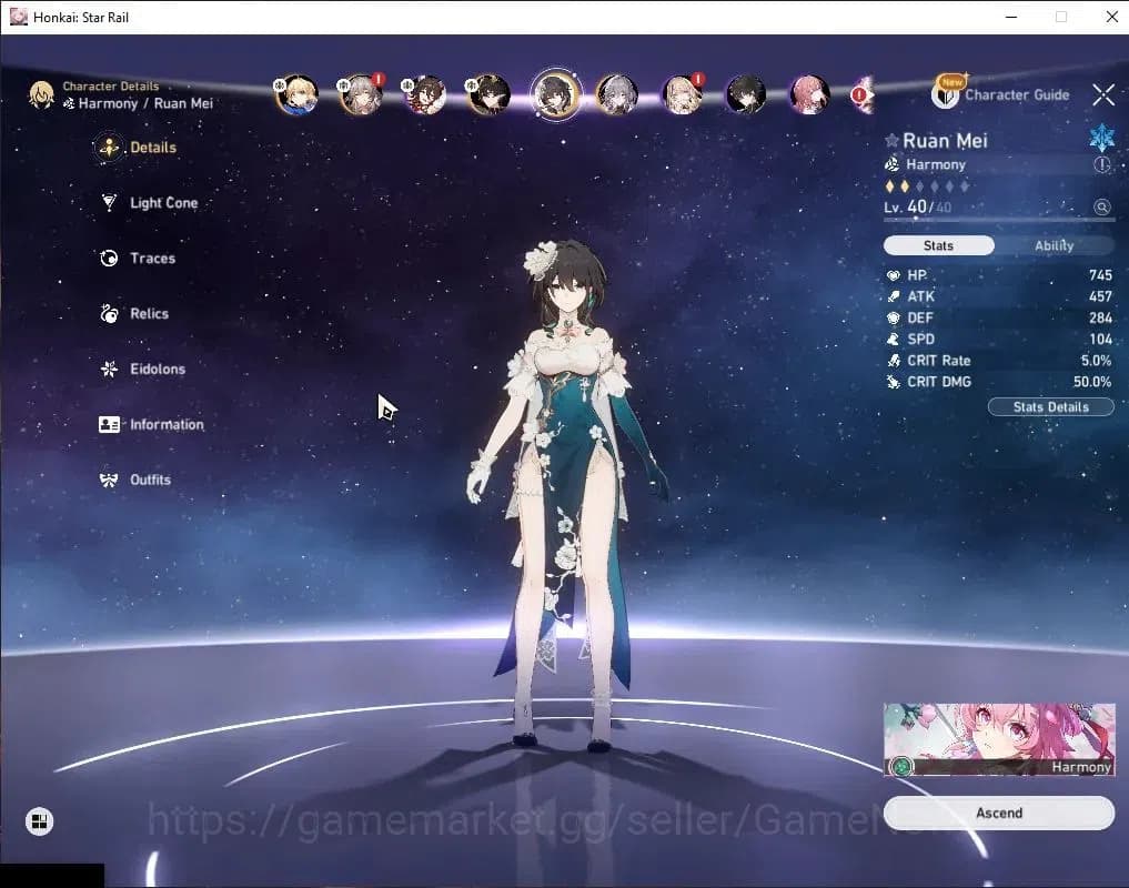 Honkai Star Rail Accounts Asia|TL 33|1 Golden Companion|4 Limited| Evanescia image 15