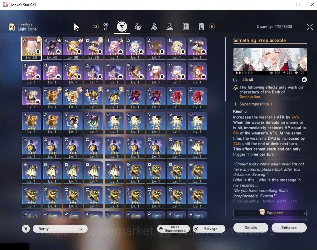 Honkai Star Rail Accounts Asia|TL 33|1 Golden Companion|4 Limited| Evanescia image 7