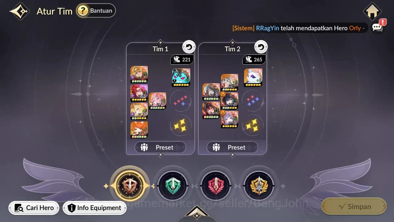 Seven Knights Re:Birth Accounts Global|5EX7(Fai,Melia,Juri,Rosie,Gelidus)Leg Costu image 1