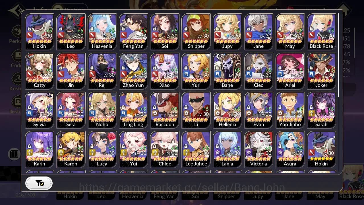 Seven Knights Re:Birth Accounts Global|5EX7(Fai,Melia,Juri,Rosie,Gelidus)Leg Costu image 16
