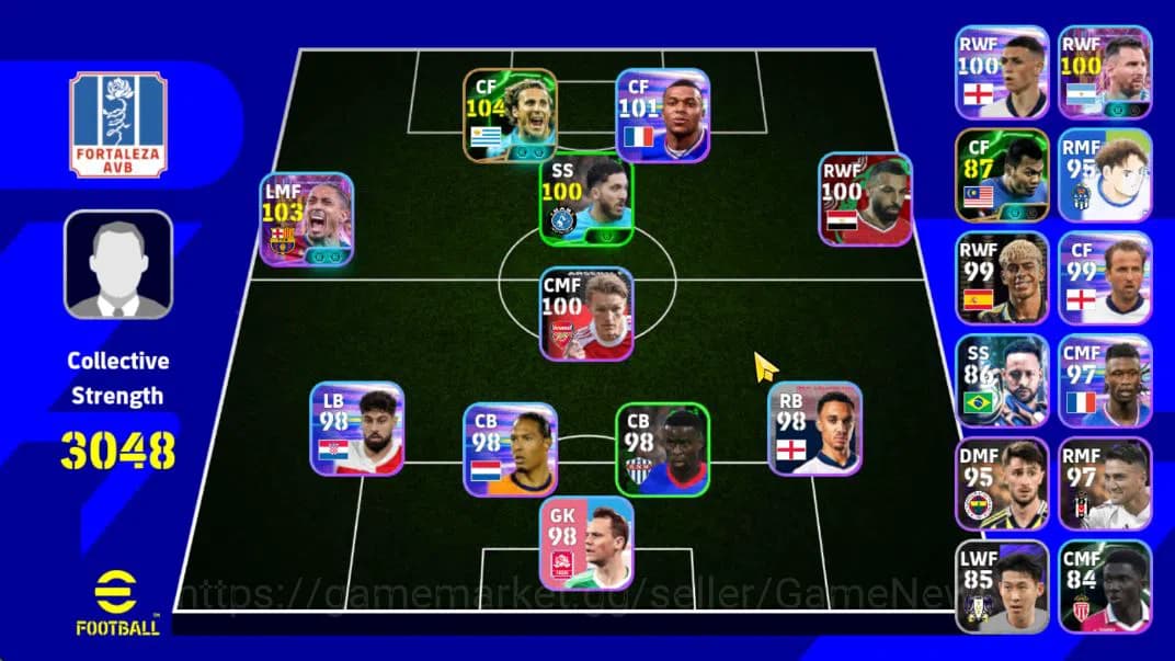 eFootball Accounts Mobile|Momentum Dribbling(Raphinha),Diego Forlan,L image 1