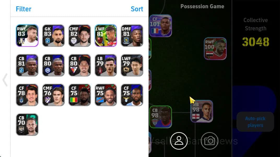 eFootball Accounts Mobile|Momentum Dribbling(Raphinha),Diego Forlan,L image 3