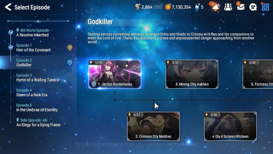Epic Seven Accounts GLOBAL UnVerif|Starter|2 ML(Lionheart Cermia,LE Ka image 12