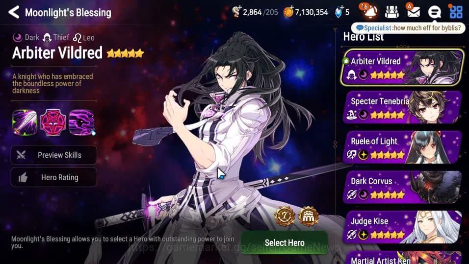 Epic Seven Accounts GLOBAL UnVerif|Starter|2 ML(Lionheart Cermia,LE Ka image 13