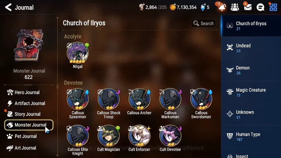 Epic Seven Accounts GLOBAL UnVerif|Starter|2 ML(Lionheart Cermia,LE Ka image 14