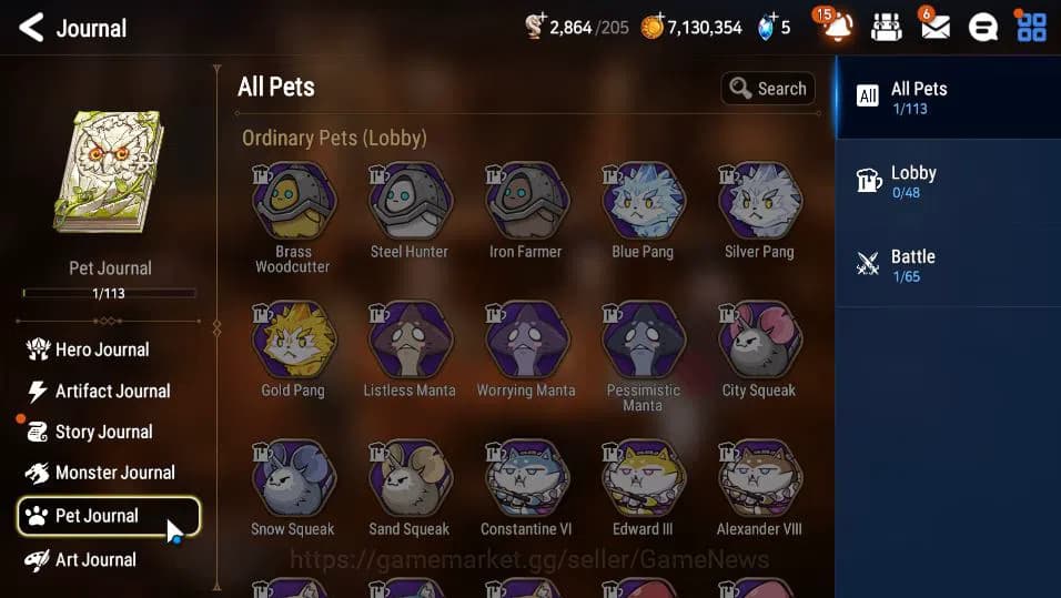 Epic Seven Accounts GLOBAL UnVerif|Starter|2 ML(Lionheart Cermia,LE Ka image 15