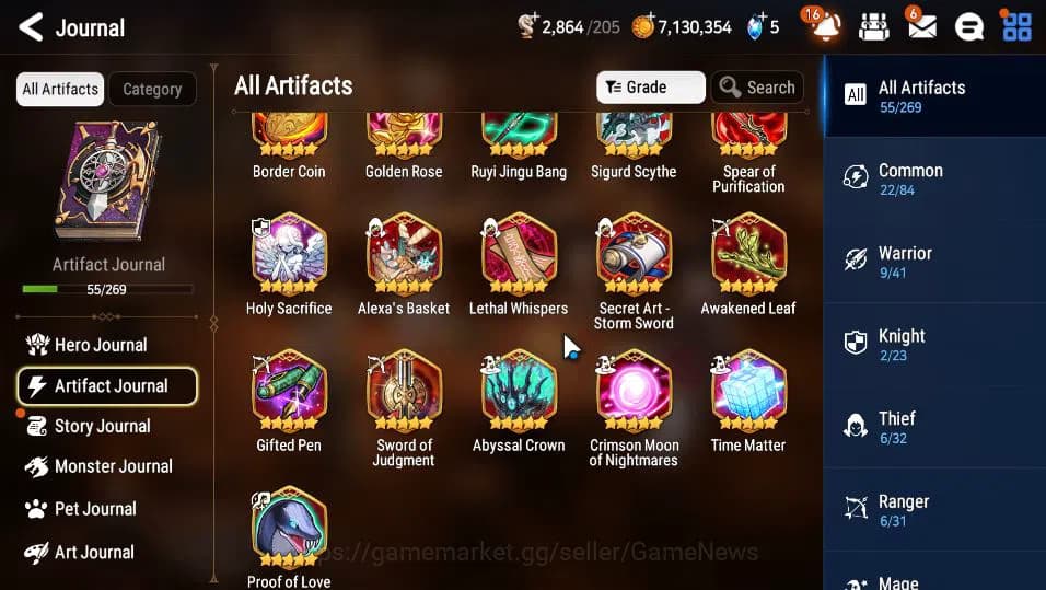 Epic Seven Accounts GLOBAL UnVerif|Starter|2 ML(Lionheart Cermia,LE Ka image 6
