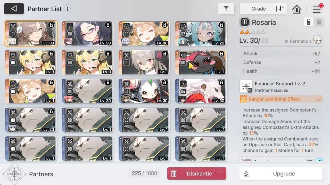 Chaos Zero Nightmare Accounts GLOBAL Lv35|6 SSR[Heidemarie,Nine,Narja,Vero,MeiLi image 6