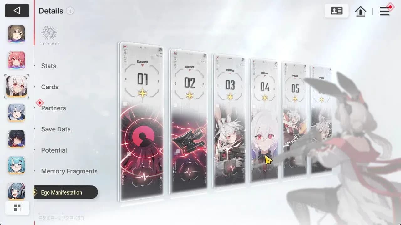 Chaos Zero Nightmare Accounts GLOBAL Lv35|6 SSR[Heidemarie,Nine,Narja,Vero,MeiLi image 7