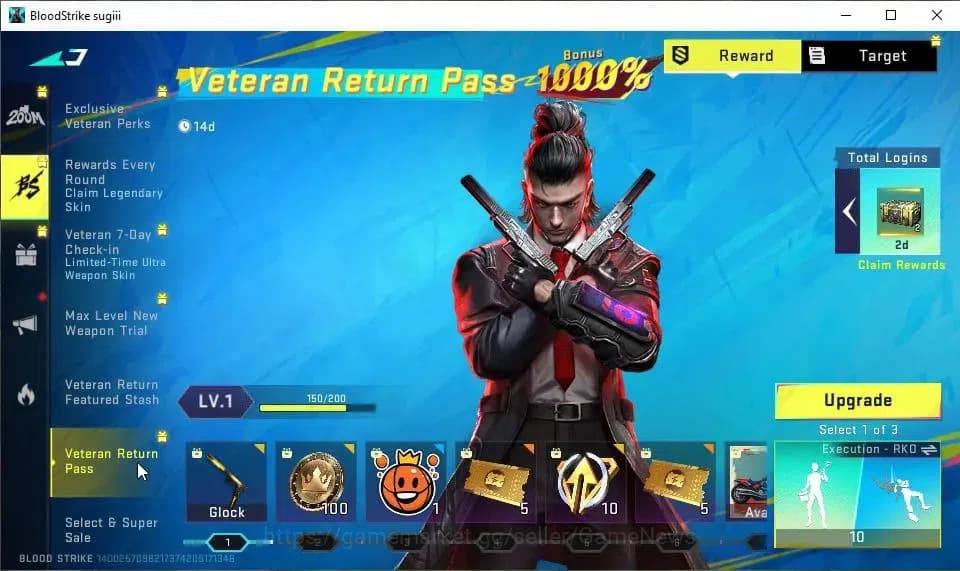 Blood Strike Accounts EU MENA|4 ULTRA[ETHAN-Raid Mask,HANK-Tricky Smile, image 16