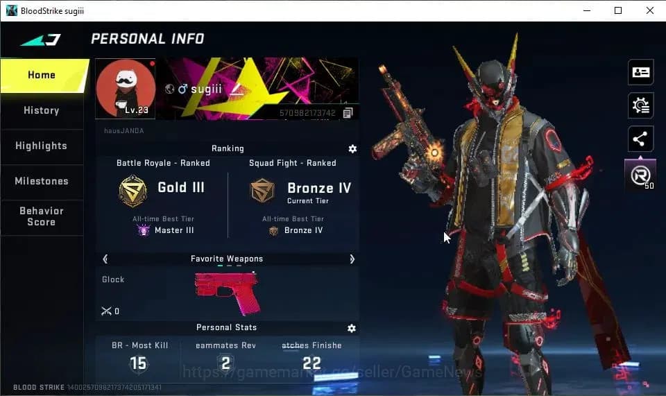 Blood Strike Accounts EU MENA|4 ULTRA[ETHAN-Raid Mask,HANK-Tricky Smile, image 2