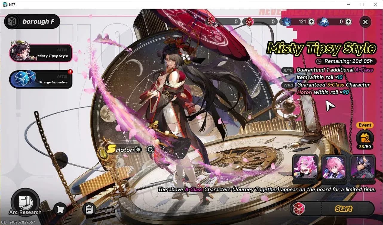 Neverness to Everness Accounts Global EU|HL 3|1 SSR Limited Hotori Awk 1 + 2 SSR image 5