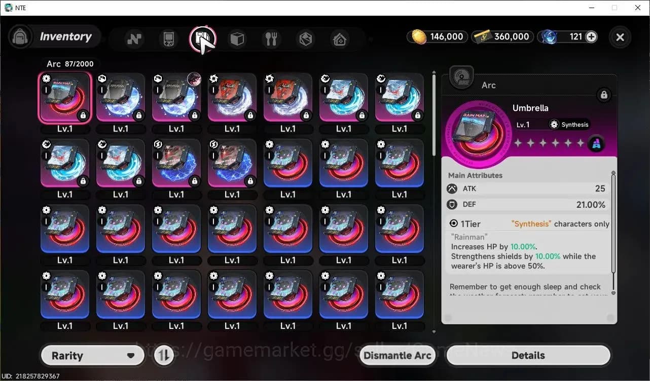 Neverness to Everness Accounts Global EU|HL 3|1 SSR Limited Hotori Awk 1 + 2 SSR image 8
