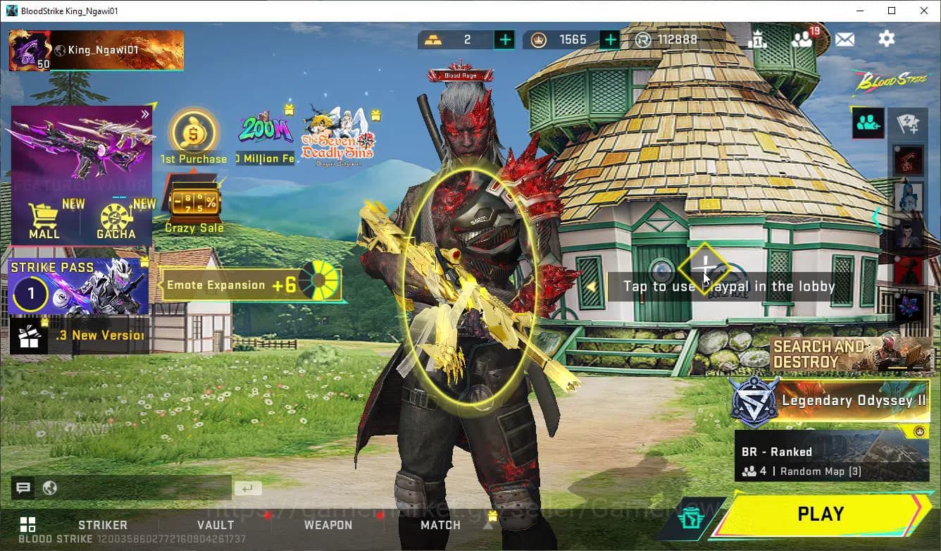 Blood Strike Accounts ASIA| 9 ULTRA [Zero-Blood,M4A1,Origin12,KAG6,URB,S image 1