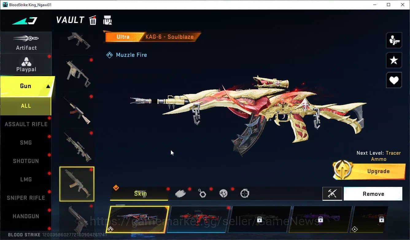 Blood Strike Accounts ASIA| 9 ULTRA [Zero-Blood,M4A1,Origin12,KAG6,URB,S image 10