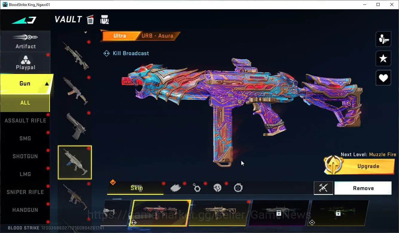 Blood Strike Accounts ASIA| 9 ULTRA [Zero-Blood,M4A1,Origin12,KAG6,URB,S image 11