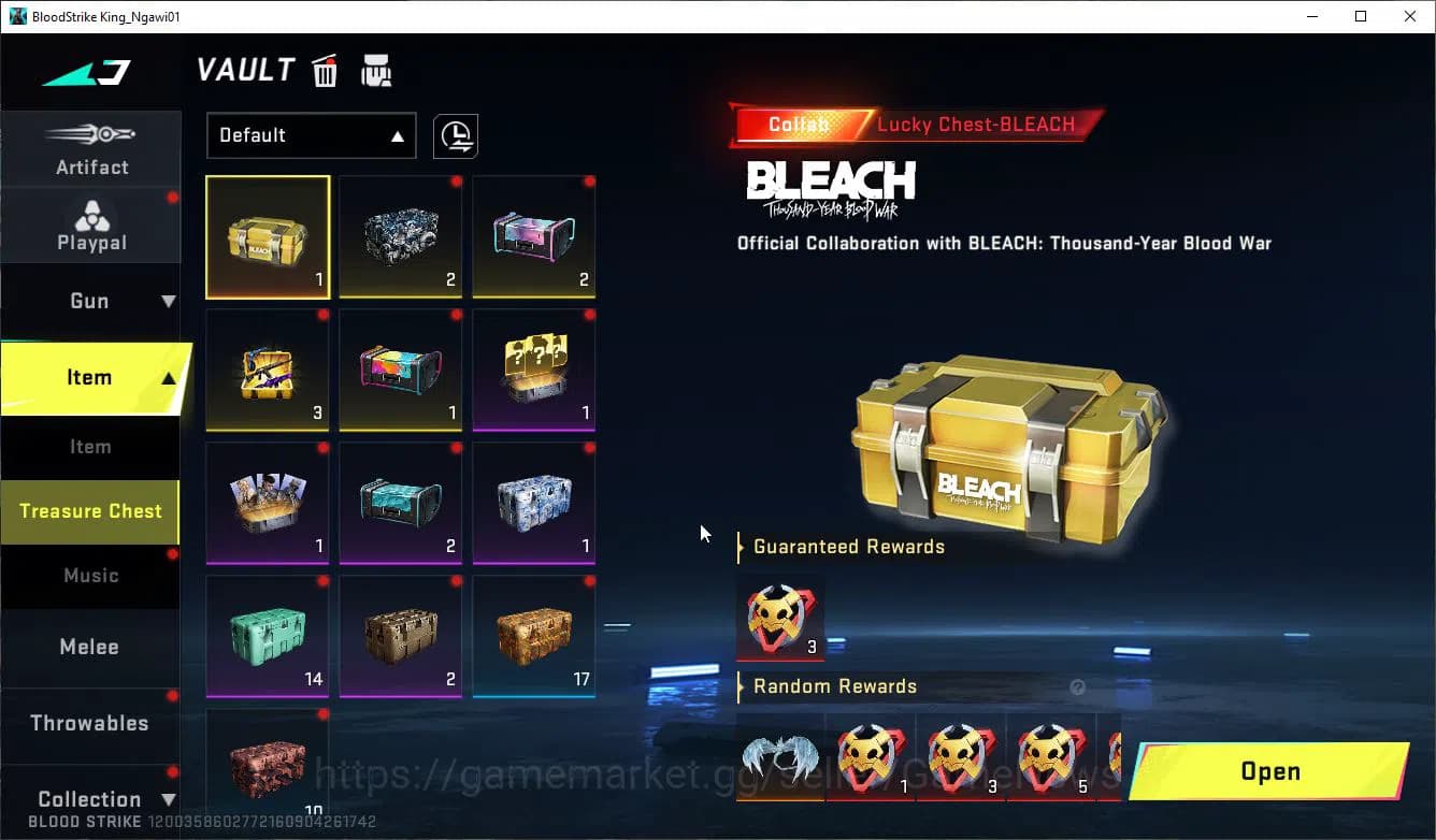 Blood Strike Accounts ASIA| 9 ULTRA [Zero-Blood,M4A1,Origin12,KAG6,URB,S image 17