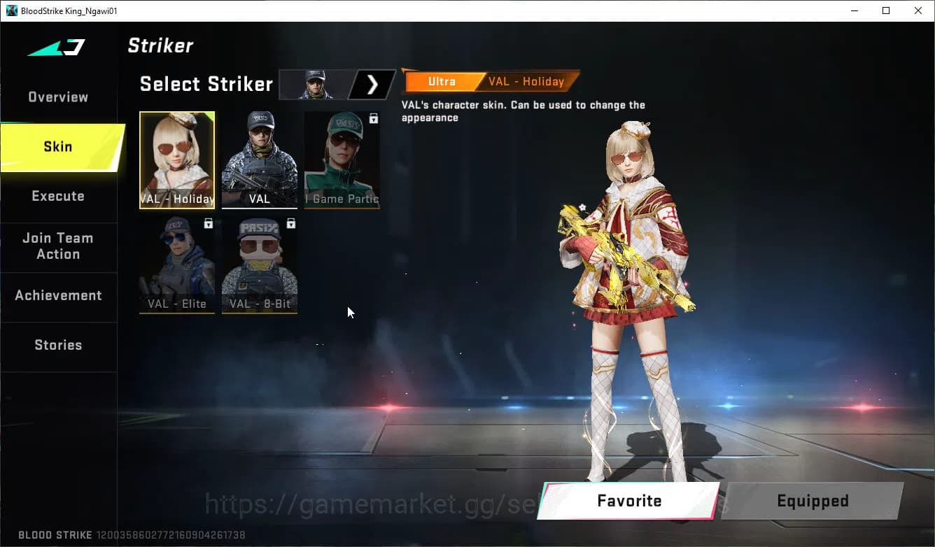 Blood Strike Accounts ASIA| 9 ULTRA [Zero-Blood,M4A1,Origin12,KAG6,URB,S image 6