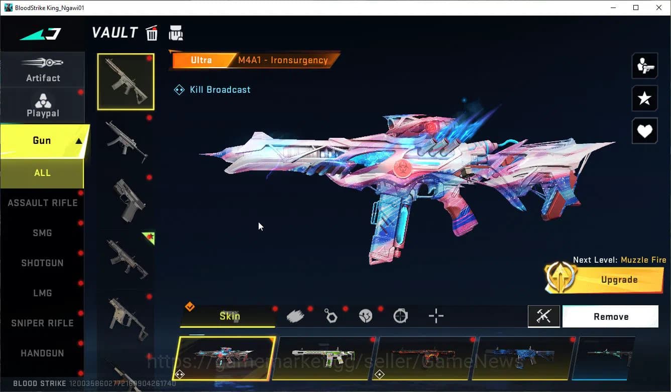 Blood Strike Accounts ASIA| 9 ULTRA [Zero-Blood,M4A1,Origin12,KAG6,URB,S image 7