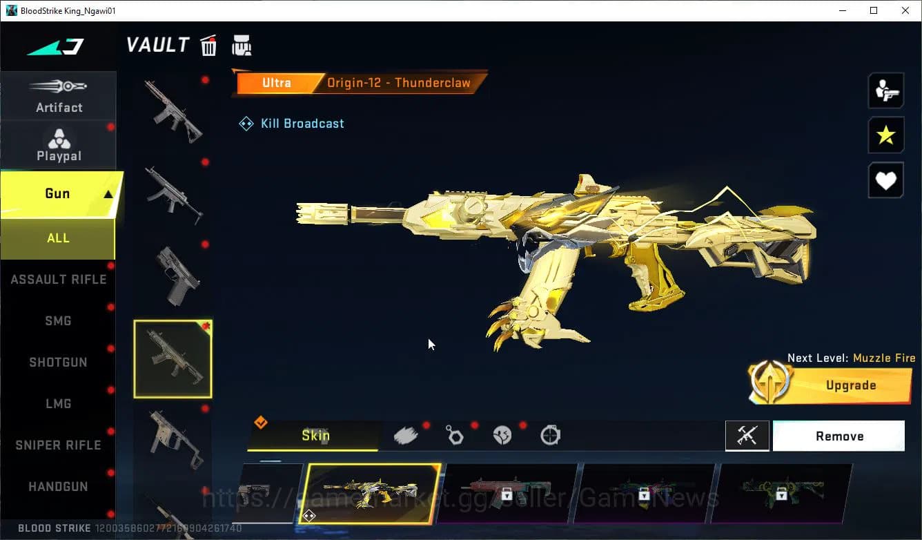 Blood Strike Accounts ASIA| 9 ULTRA [Zero-Blood,M4A1,Origin12,KAG6,URB,S image 8