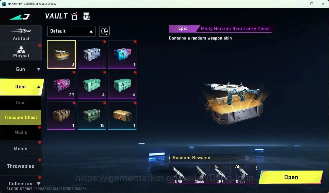 Blood Strike Accounts ASIA | 2 Collab Skins | Limited AR97-Ascendant | 6 image 16