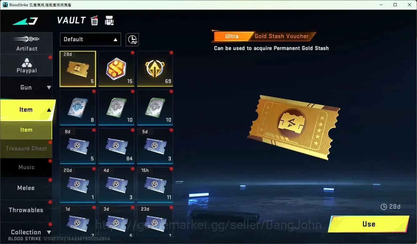 Blood Strike Accounts ASIA | 2 Collab Skins | Limited AR97-Ascendant | 6 image 17