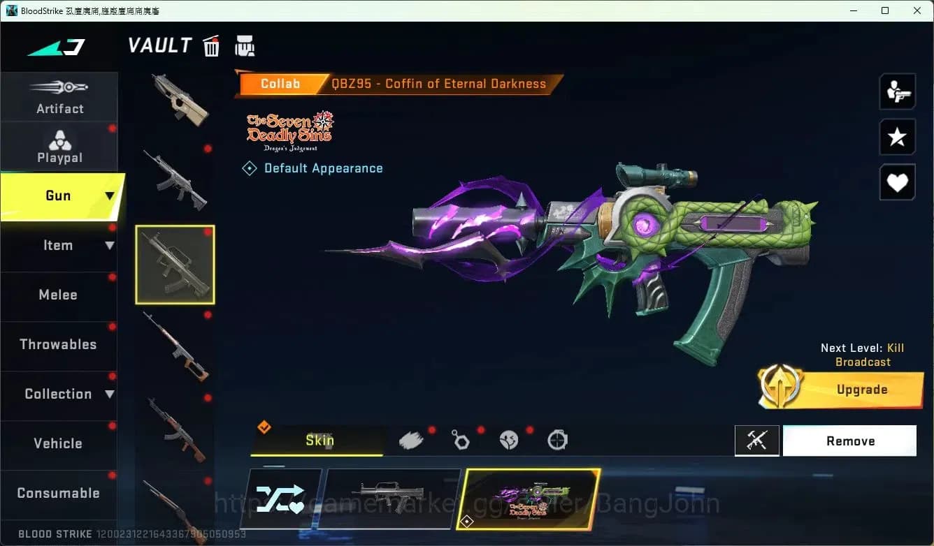 Blood Strike Accounts ASIA | 2 Collab Skins | Limited AR97-Ascendant | 6 image 19