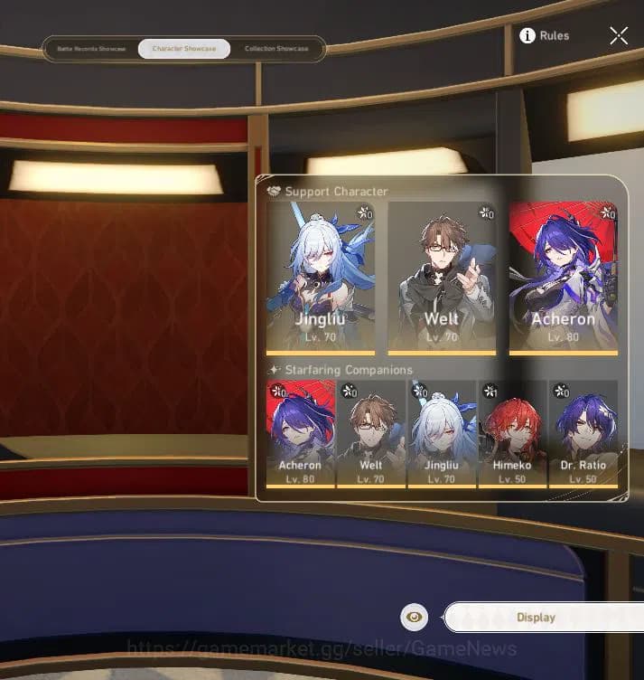 Honkai Star Rail Accounts ASIA|TL 62|7 Limited|Acheron+Sign,Topaz,Jingliu,Sp image 12